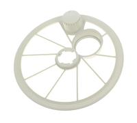 Filtre à fond plat gris pour Electrolux