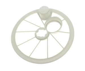 Filtre à fond plat gris pour Electrolux