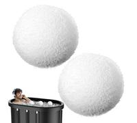 Filtre à froid - Absorbeur de graisse - Boules d'éponge réutilisables pour , bain glacé, spa - Nettoyeur de - Piège en mousse pour piscine
