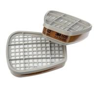 Filtres 3M 6055 A2 / 3M 06915 A2 Filtres contre les gaz et les vapeurs organiques x2 morceau