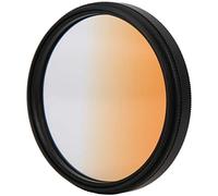 Filtre à Gradient D'objectif de 52 Mm avec Fonctionnalités étanches,Résistantes à l'huile,Antisalissure et Anti-Rayures pour/pour/pour/pour/pour Fuji(Orange dégradé)