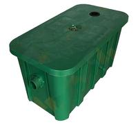 Filtre à graisse 30 L-44 L - Séparateur huile-eau à 7 étapes - Assemblage simple - Structure nervurée renforcée - Design double « U » emboîtable pour restaurants et cantines