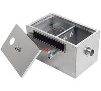Filtre à graisse commercial en acier inoxydable pour les eaux usées sous évier, piège à graisse commercial pour cuisine de restaurant