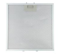 Filtre à graisse en acier inoxydable argenté 320 x 320 x 9 mm pour grille d'échappement de rechange compatible avec les grandes marques de hottes de cuisine pour la qualité de l'air de cuisine