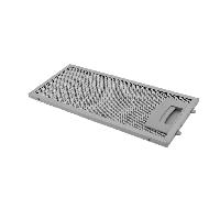 AllSpares Filtre à graisse en métal – 250x110 mm – compatible Siemens 11022470