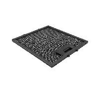 Filtre à graisse en métal 250x222mm d'origine Elica pour MINI OM WH/F/55