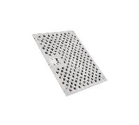 Filtre à graisse en métal 277x219mm d'origine Zanussi 50278681007