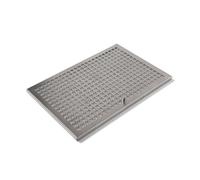 Filtre à graisse en métal 278x187mm d'origine Novy 563-8025 / 780020