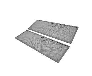 Filtre à graisse en métal (2pcs) 137x410mm d'origine Progress pour PDP9030E / PDP9031E