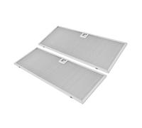 Filtre à graisse en métal (2pcs) 160x424mm d'origine SMEG pour KSET9X