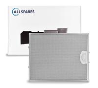 Filtre à graisse en métal 318x257mm 181471 / 89000760 par AllSpares