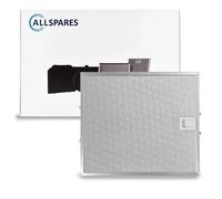 Filtre à graisse en métal 320x280mm Siemens 363095 / 00363095 par Allspares