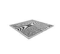 AllSpares Filtre à graisse en métal 362381 / 00362381 320x330 mm pour Balay