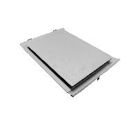 Filtre à graisse en métal 366x265mm d'origine Neff 704395 / 00704395