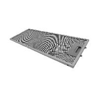 AllSpares Filtre à graisse en métal 352813/00352813 445 x 175 mm