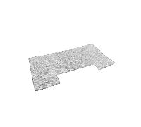 Filtre à graisse en metal 452x236mm compatible avec Elica 1010LZ pour ESTRAIBILE