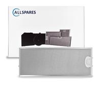 Filtre à graisse en métal 468x183mm ATAG 401468 par AllSpares