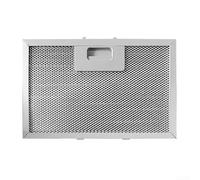 Filtre à graisse en métal pour hotte aspirante, filtres en aluminium avec maille aluminisée à 5 couches pour systèmes d'aération de hotte aspirante 181 x 503 x 9 mm