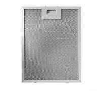 Filtre à graisse en métal pour hotte de cuisine, Filtre à graisse for hotte aspirante, filtre d'aération en maille métallique for de nombreuses grandes marques de hottes de cuisine, 23 x 26 cm(1pcs)