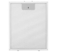 Filtre à Graisse, Maille 5 Couches 32x26x0,9 CM | Aluminium et Abs, Clip à Ressort, Argenté, Lavable et Réutilisable, pour Cuisines Domestiques