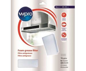 Filtre à graisse pour hotte - WPRO - UGF0016 - Auto-extinguible - Universel en mousse - 114x47 cm