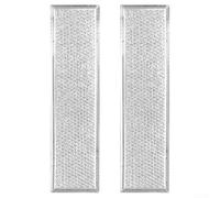 Filtre à graisse pour micro-ondes WB06X10288 - Maille en aluminium lavable pour four à grande cuisinière - 33 x 12,1 cm