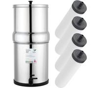 Filtre à gravité British Berkefeld 8,5L avec 4 cartouches Ultra Sterasyl - AP5-Pack: 6a70ae82e4bc1