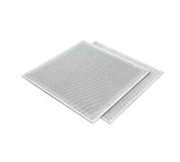 Filtre à hotte - Bosch - 00298619 - Métallique - 28,4 x 28,3 x 0,6 cm - Lot de 2