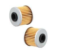 Filtre À Huile 1/2/4/10 Pièces Accessoires Moto Filtre À Huile Nettoyant Moteur Pièces De Rechange pour CB125F pour CB 125 F pour 15412-K0N-D01(2pcs)