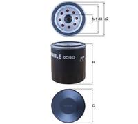 Filtre À Huile À Vis 75Mm MAHLE Pour FORD FIESTA VII (HJ/ HF)