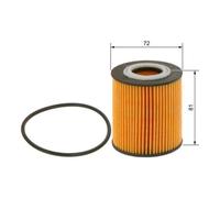 Filtre À Huile Bosch 1457429197 pour Bmw Chrysler Dodge Fiat Jeep Mini