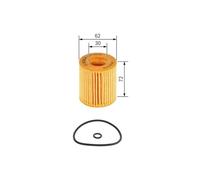 Filtre À Huile Bosch 1457429257 pour Ford Mazda