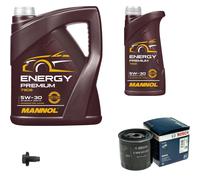 Filtre à Huile Bosch 6, L mannol Energy Premium 5W-30 pour Chrysler Sebring