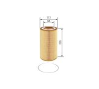Filtre à huile BOSCH F 026 407 047