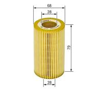 Filtre à huile Cartouche filtrante 1 457 429 118 BOSCH pour BMW OPEL LAND ROVER