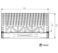 Filtre à huile Cartouche filtrante 176222 FEBI BILSTEIN pour VW AUDI
