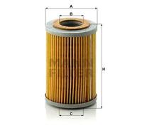 Filtre à huile Cartouche filtrante H 816 x MANN-FILTER pour MG MGB Décapotable