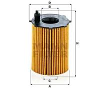 Filtre à huile Cartouche filtrante HU 7006 z MANN-FILTER pour FIAT LANCIA