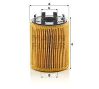 Filtre à huile Cartouche filtrante HU 7041 z MANN-FILTER pour FIAT PEUGEOT OPEL