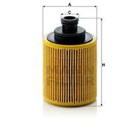 Filtre à huile Cartouche filtrante HU 712/7 x MANN-FILTER pour FIAT OPEL LANCIA