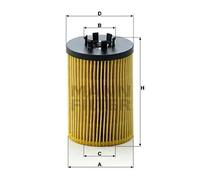 Filtre à huile Cartouche filtrante HU 715/5 x MANN-FILTER pour BMW ALPINA MORGAN