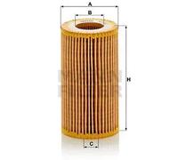 Filtre à huile Cartouche filtrante HU 718/1 y MANN-FILTER pour CHRYSLER