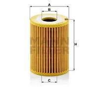 Filtre à huile Cartouche filtrante HU 719/3 x MANN-FILTER pour CHEVROLET OPEL