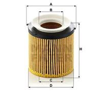 MANN-FILTER Filtre à huile HU 8002 x KIT