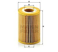 Filtre à huile Cartouche filtrante HU 821 x MANN-FILTER pour MERCEDES-BENZ JEEP