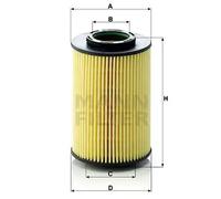 Filtre à huile Cartouche filtrante HU 822/5 x MANN-FILTER pour KIA HYUNDAI