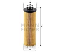Filtre à huile Cartouche filtrante HU 842 x MANN-FILTER pour AUDI VW SKODA