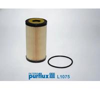 Filtre à huile Cartouche filtrante L1075 PURFLUX pour AUDI VW