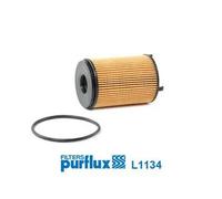 Filtre à huile Cartouche filtrante L1134 PURFLUX pour ISUZU D-MAX II D-MAX III