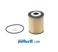 Filtre à huile Cartouche filtrante L399 PURFLUX pour CHEVROLET OPEL